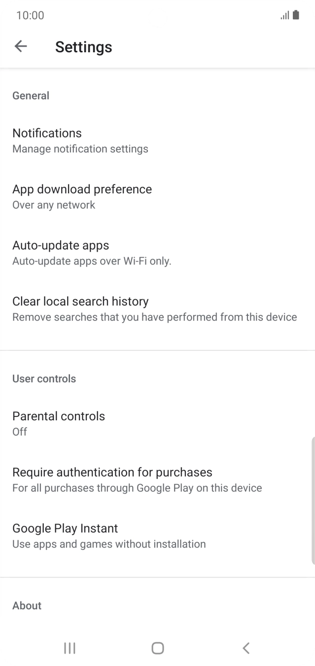 Press Auto-update apps. Press Auto-update apps.