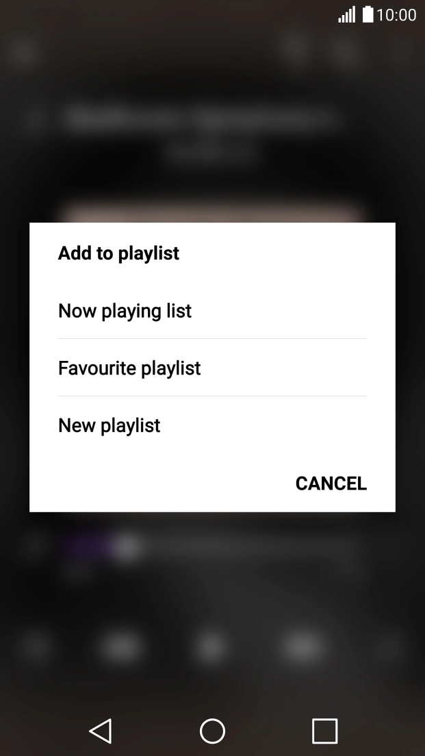Press New playlist.