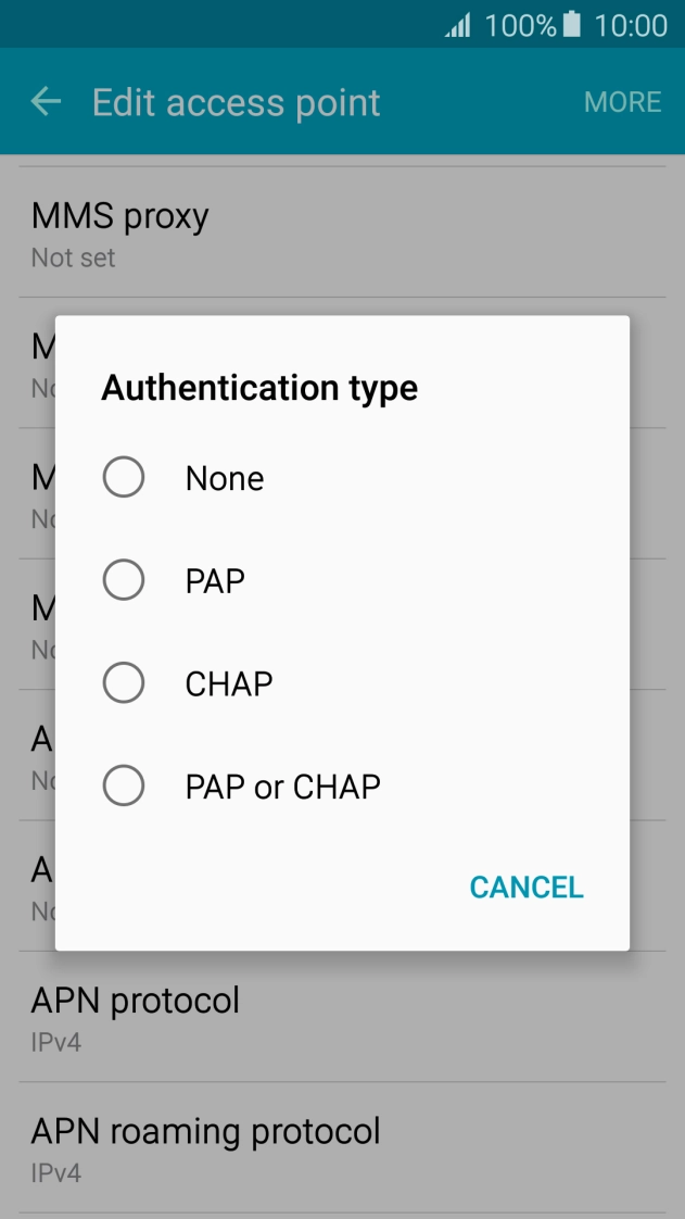 Press None. Press None.
