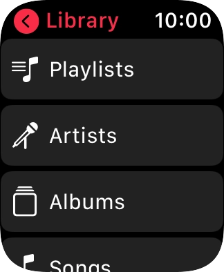 Press Playlists.