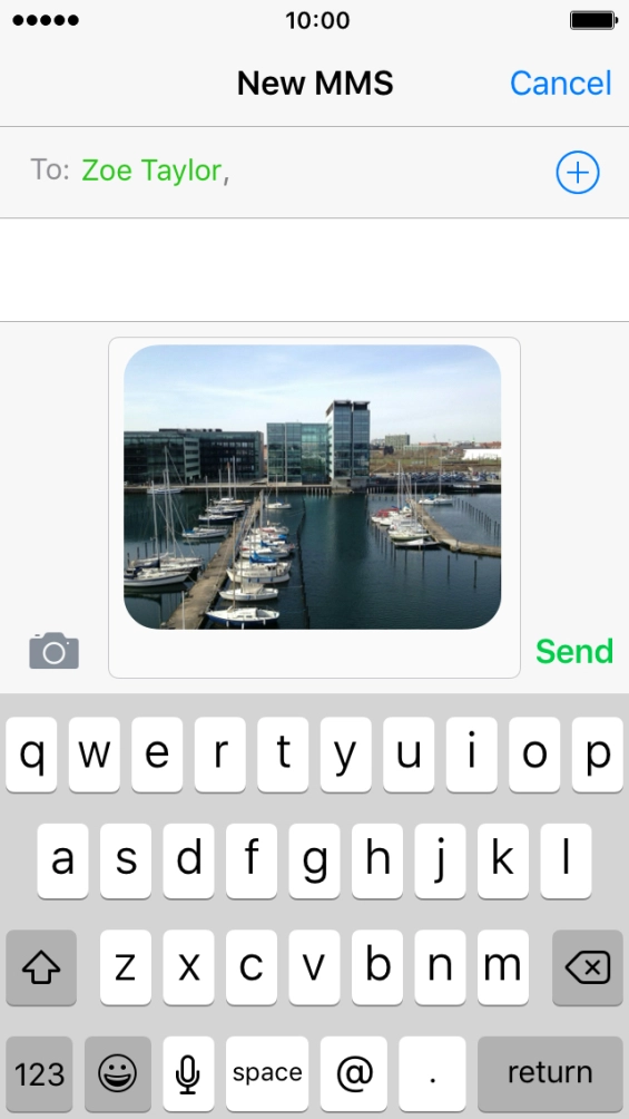 Press Send. Press Send.