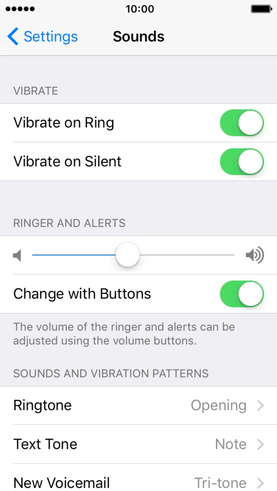 Press Text Tone.