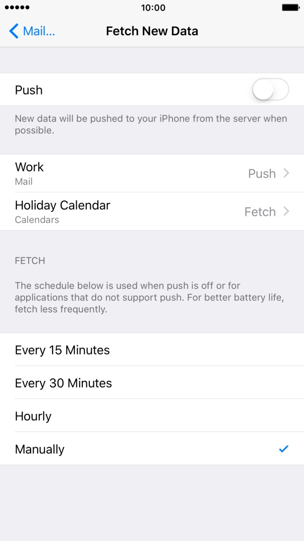 If you turn off the function, press the required setting. If you turn off the function, press the required setting.
