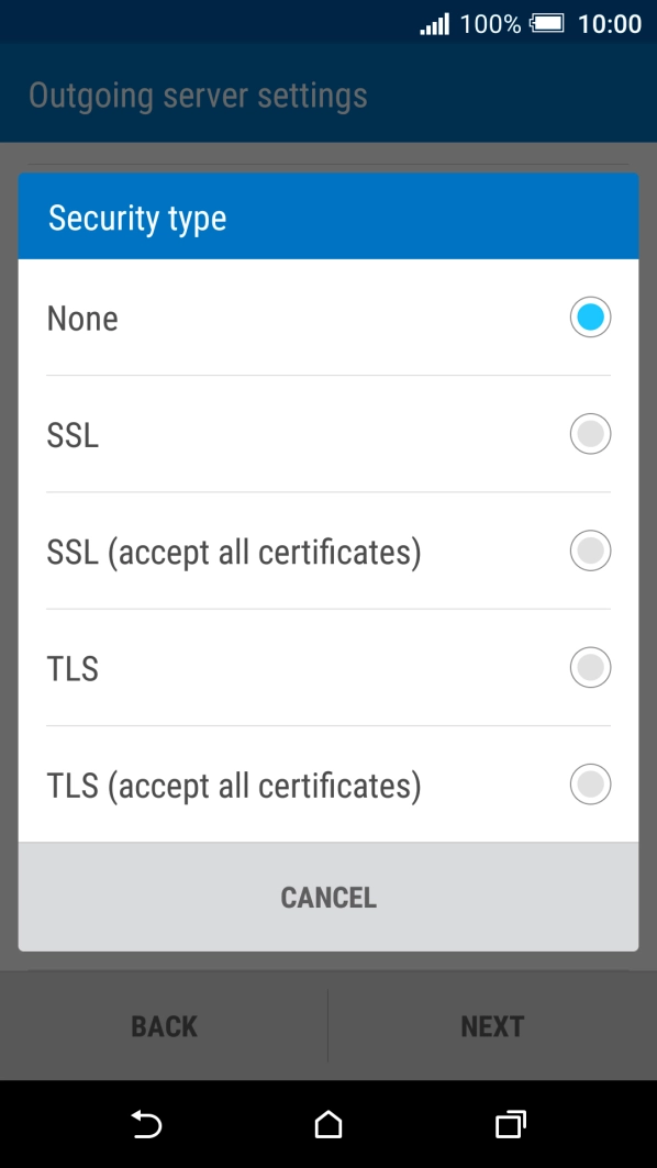 Press SSL to turn on the function.