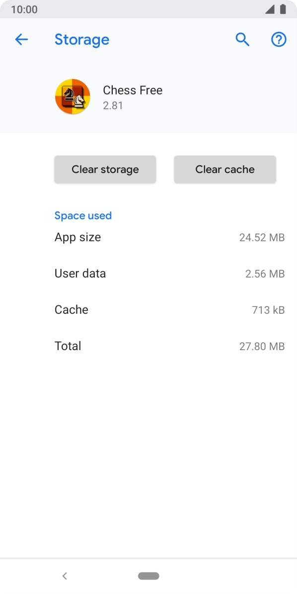 Press Clear cache. Press Clear cache.