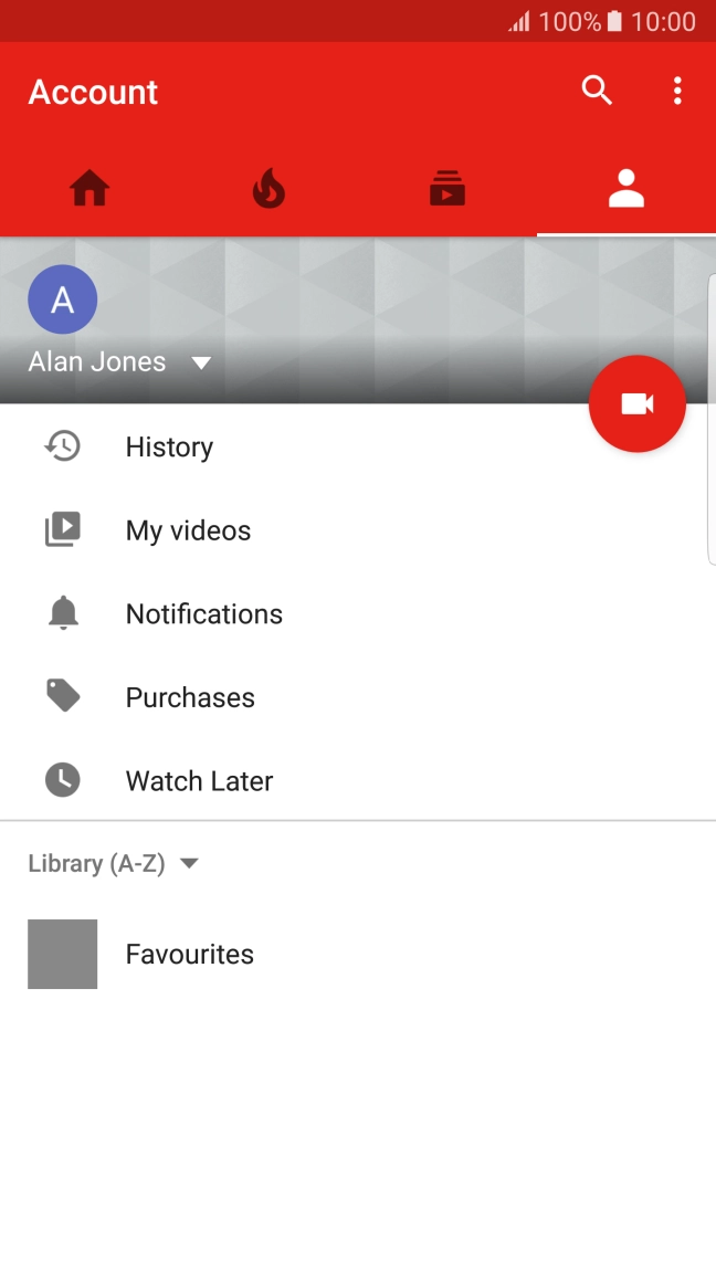 Press the upload icon and go to the required folder.