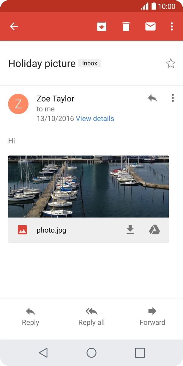 Press Reply.