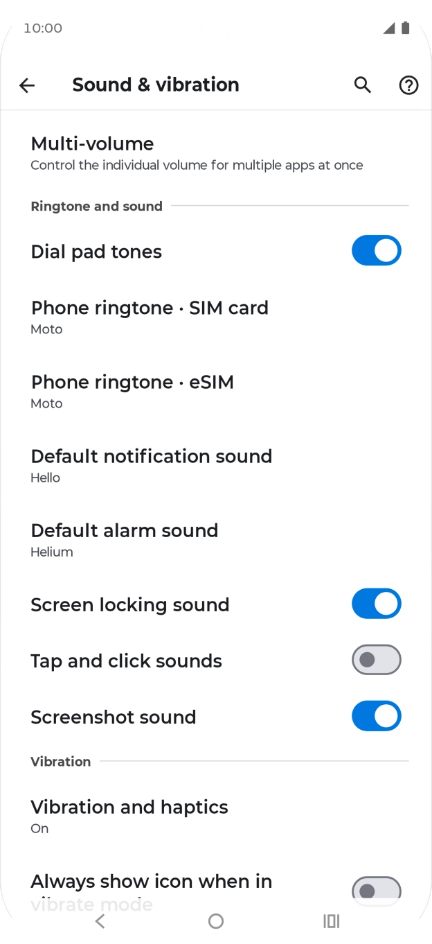 Press Phone ringtone.