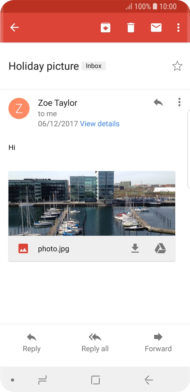 Press Reply.