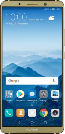 Image 1: Front view of the Huawei Mate 10 Pro