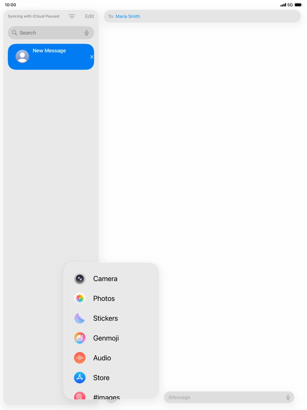 Press Genmoji. Press Genmoji.