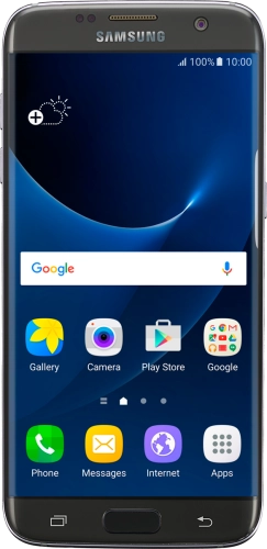 Image 1: Samsung Galaxy S7 edge in Black Large product image