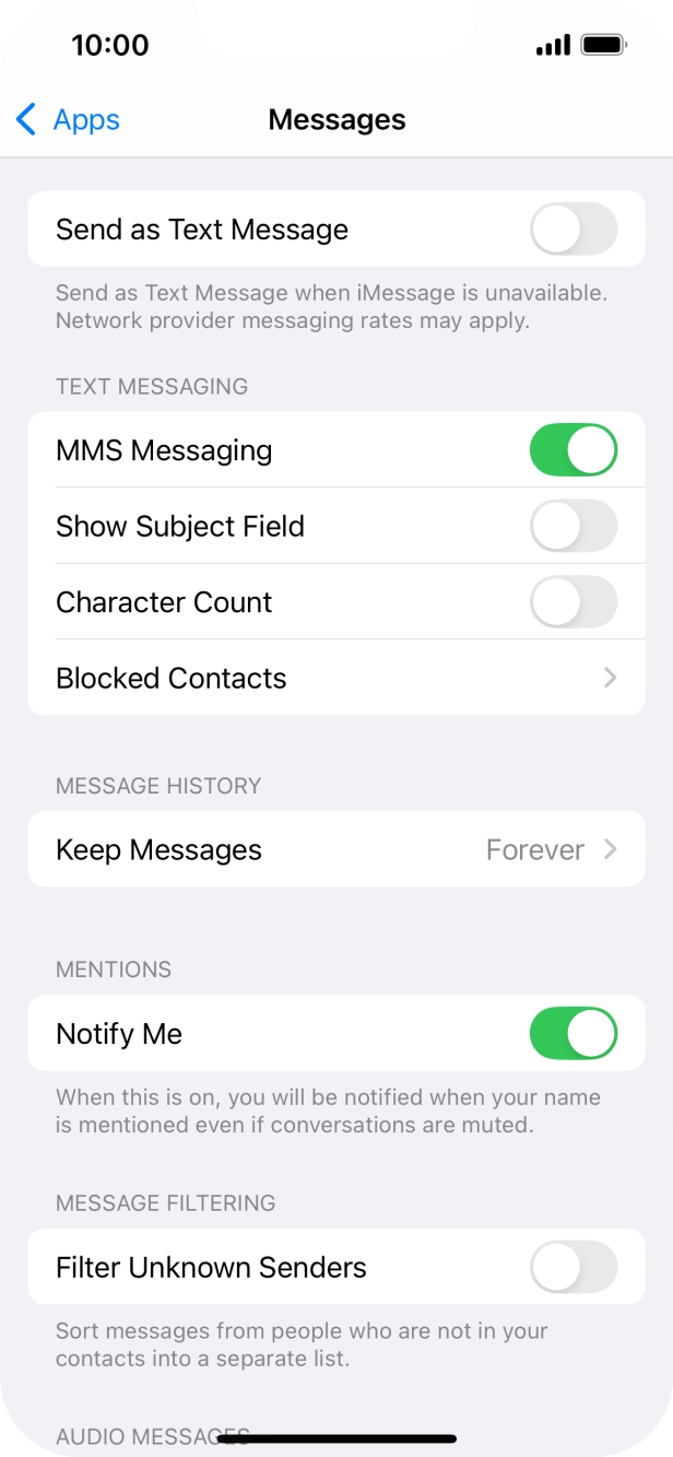 Slide your finger upwards starting from the bottom of the screen to return to the home screen.