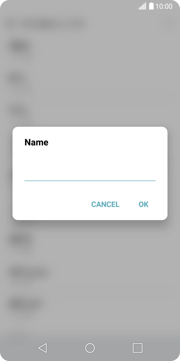 Key in Telstra Internet and press OK. Key in Telstra Internet and press OK.