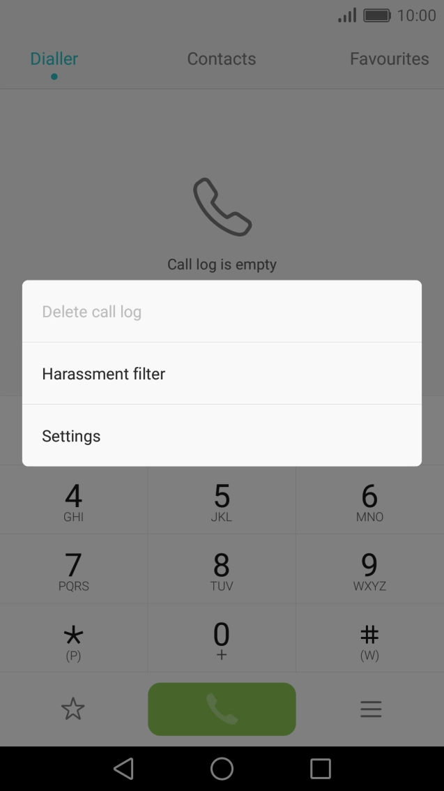 Press Settings. Press Settings.