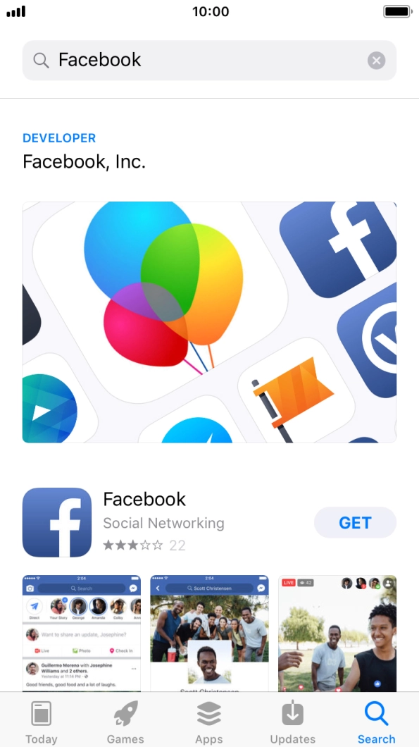 Press Facebook. Press Facebook.