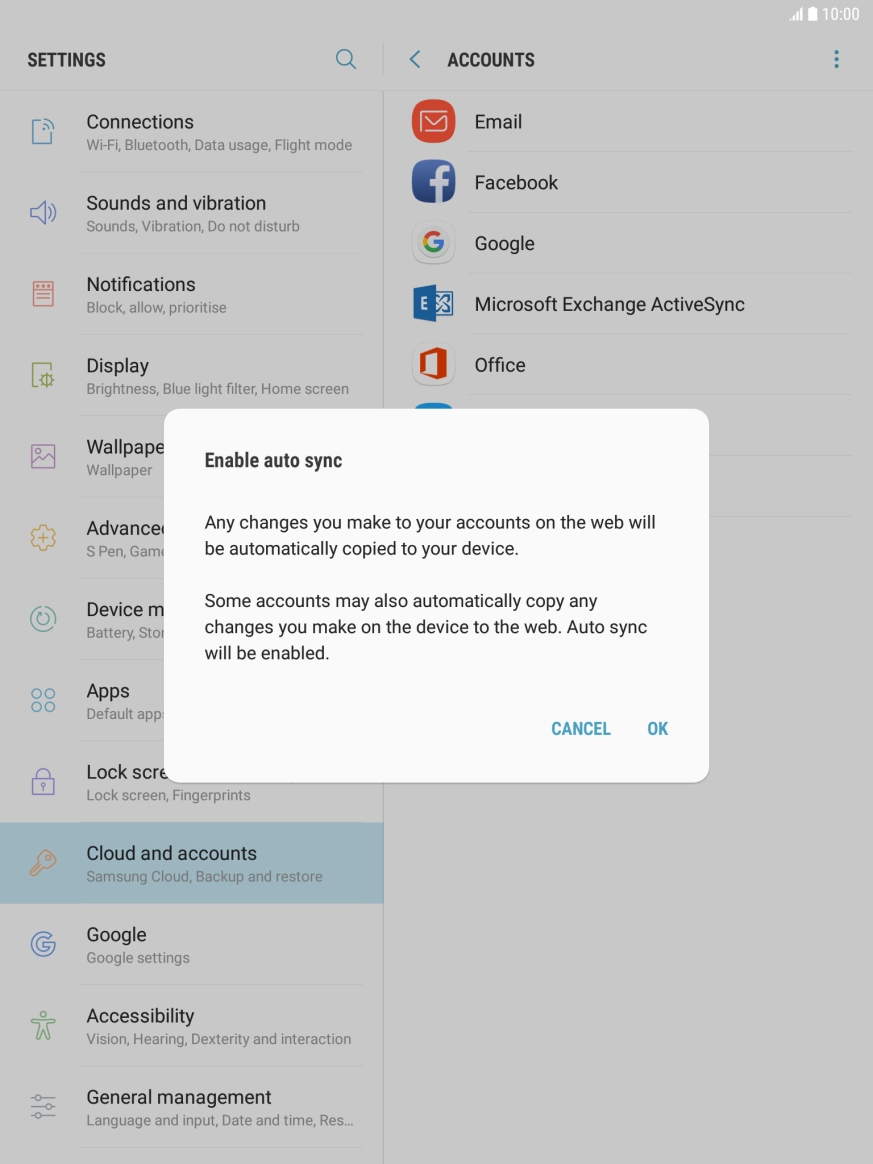 Press OK to turn on the function. Press OK to turn on the function.