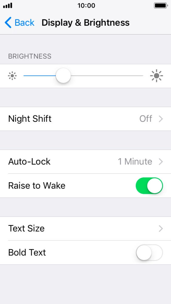 Press Auto-Lock.