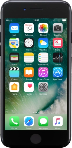 Image 1: Apple iPhone 7 in Black Large product image