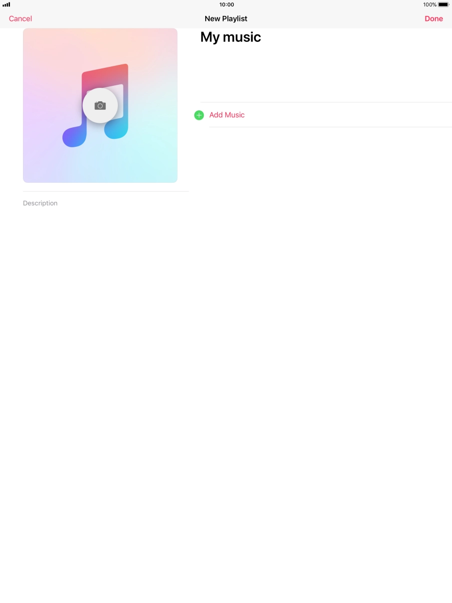 Press Add Music.