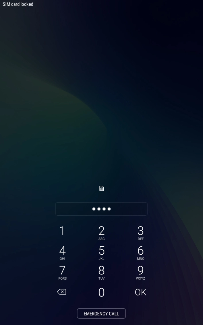 If you're asked to key in your PIN, do so and press OK.
