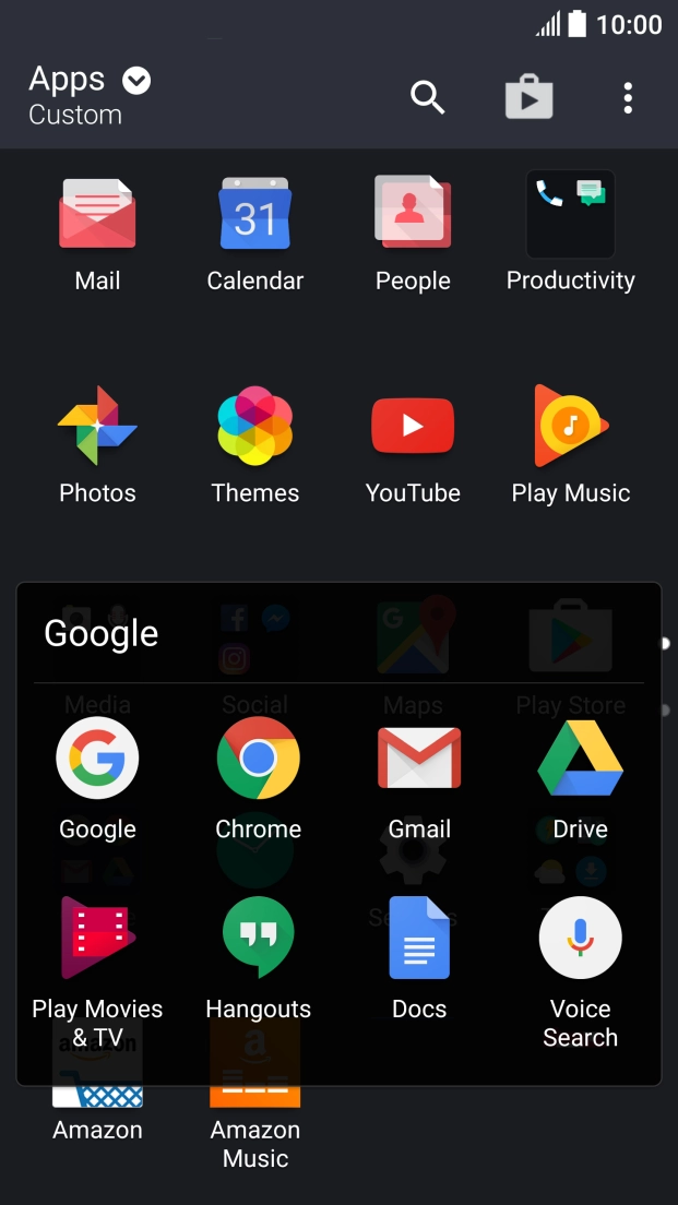 Press Gmail.