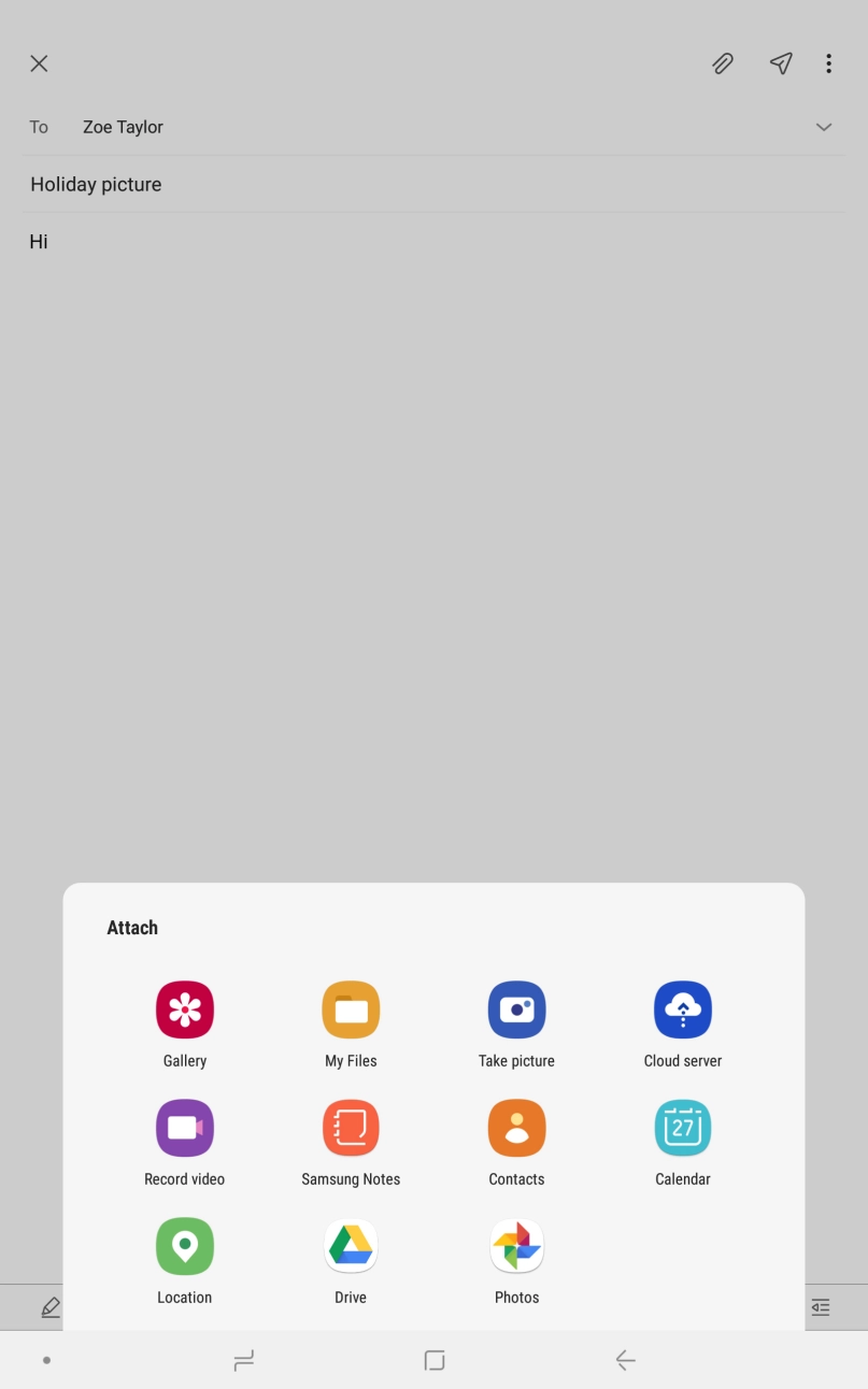 Press My Files and go to the required folder. Press My Files and go to the required folder.