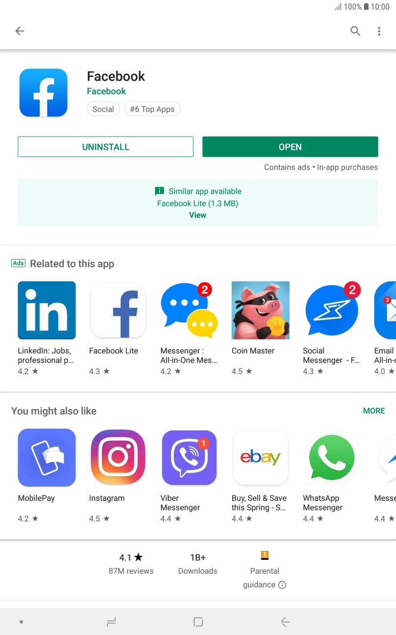 Press the Home key to return to the home screen. Press the Home key to return to the home screen.