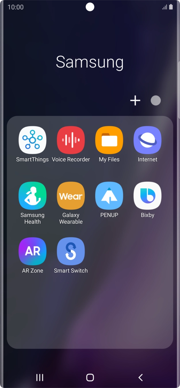Press Bixby. Press Bixby.