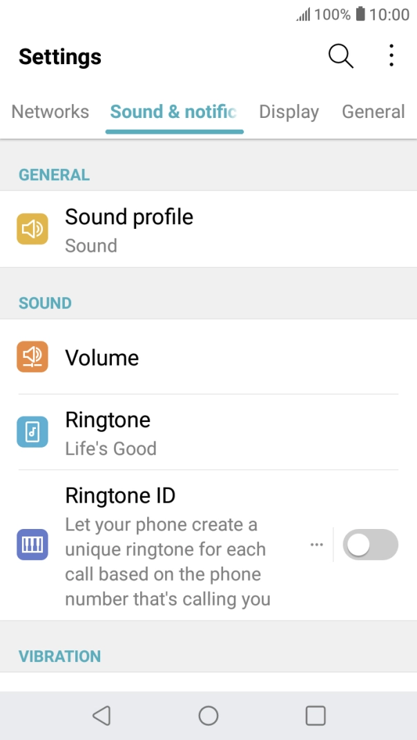 Press Ringtone.