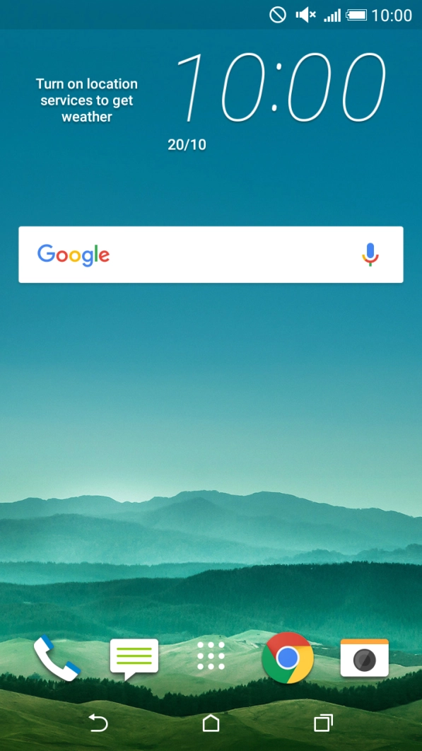 The silent mode icon shows that silent mode is turned on and all phone sounds are turned off.
