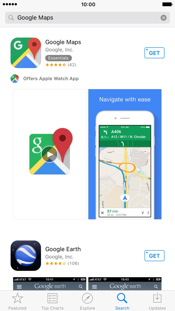 Press Google Maps. Press Google Maps.