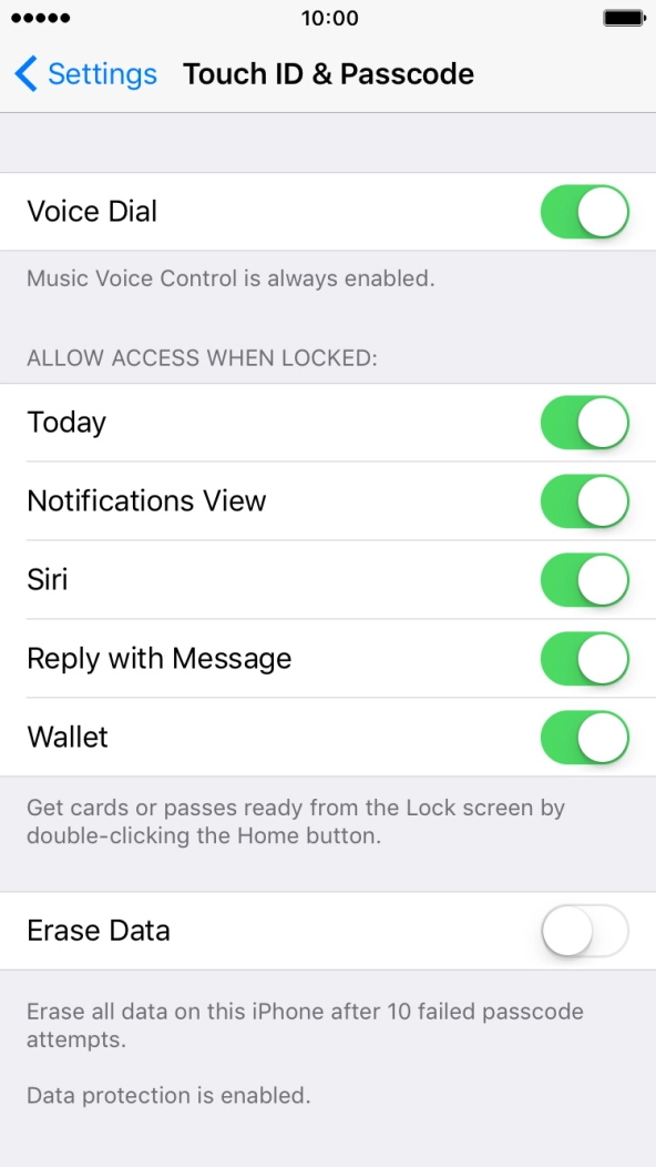 Press the indicator next to Press the indicator next to