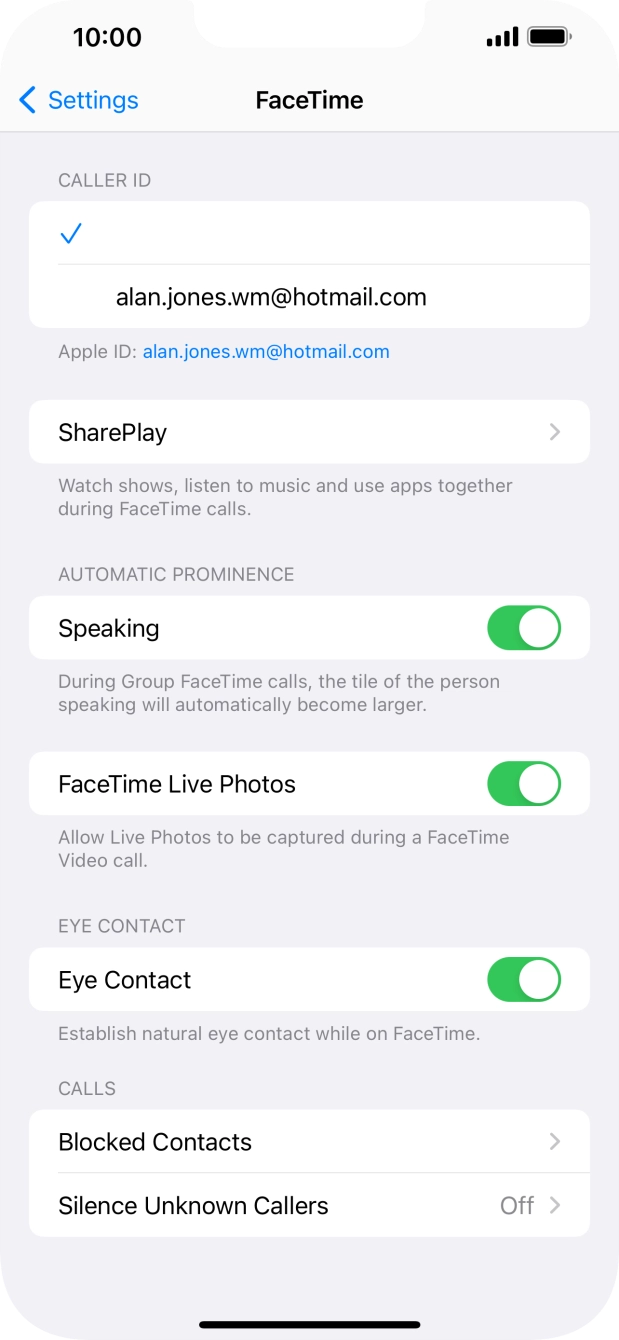 Press SharePlay. Press SharePlay.
