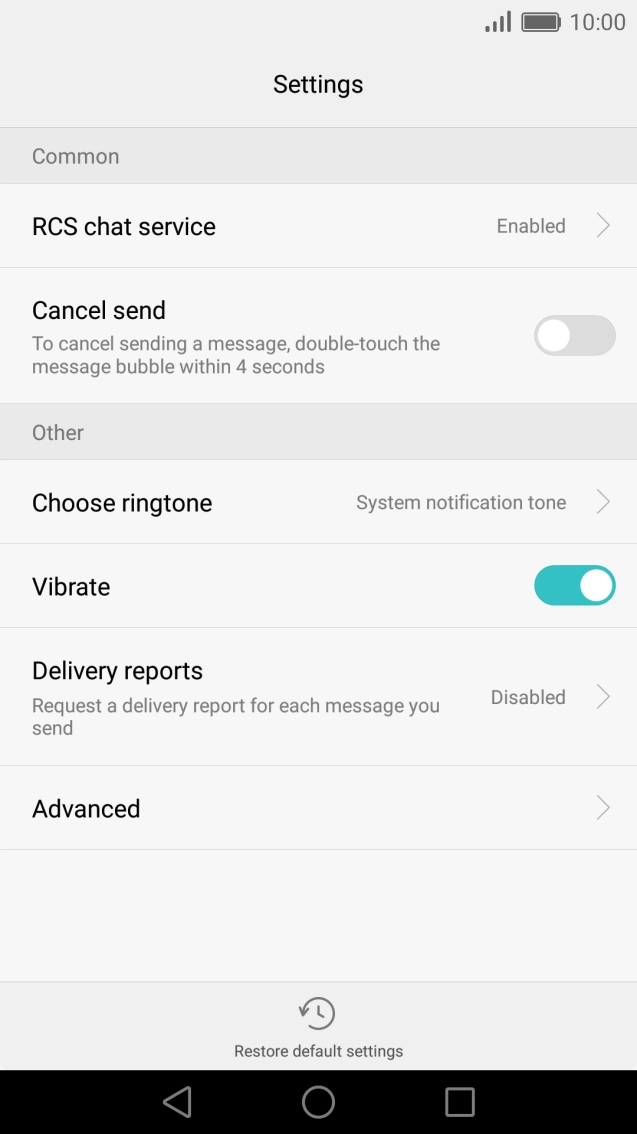 Press Choose ringtone.