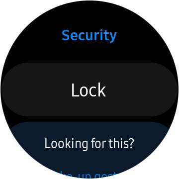 Press Lock.