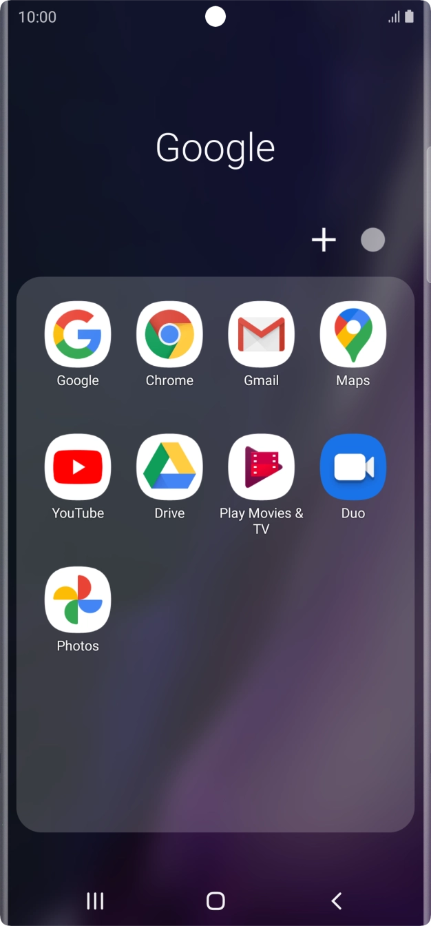 Press Gmail. Press Gmail.