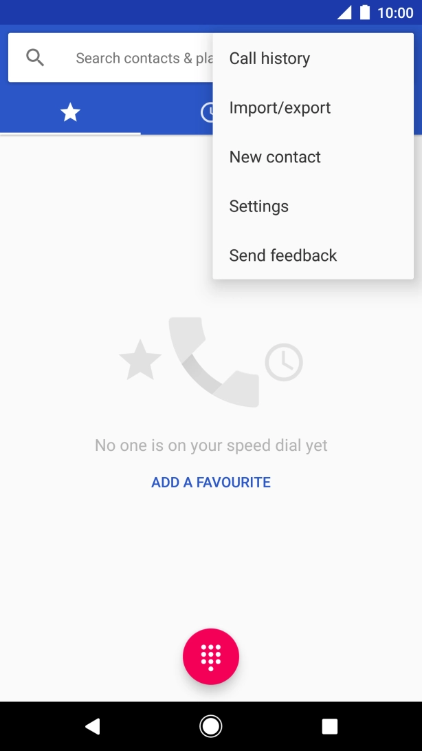 Press Settings. Press Settings.