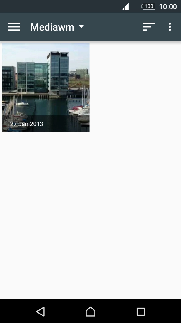Press the required video clip.