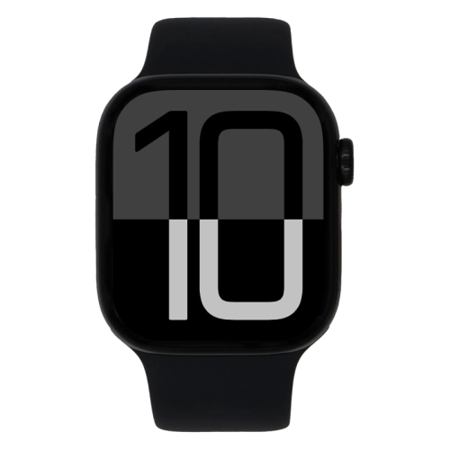 Imagen 1: Vista frontal del Apple Watch Series 10 - Black