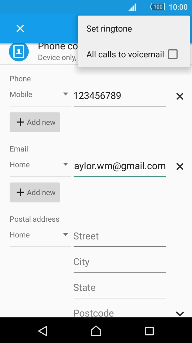 Press Set ringtone.