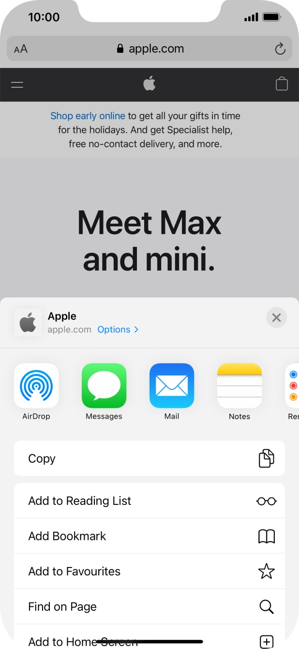 Press Add Bookmark. Press Add Bookmark.