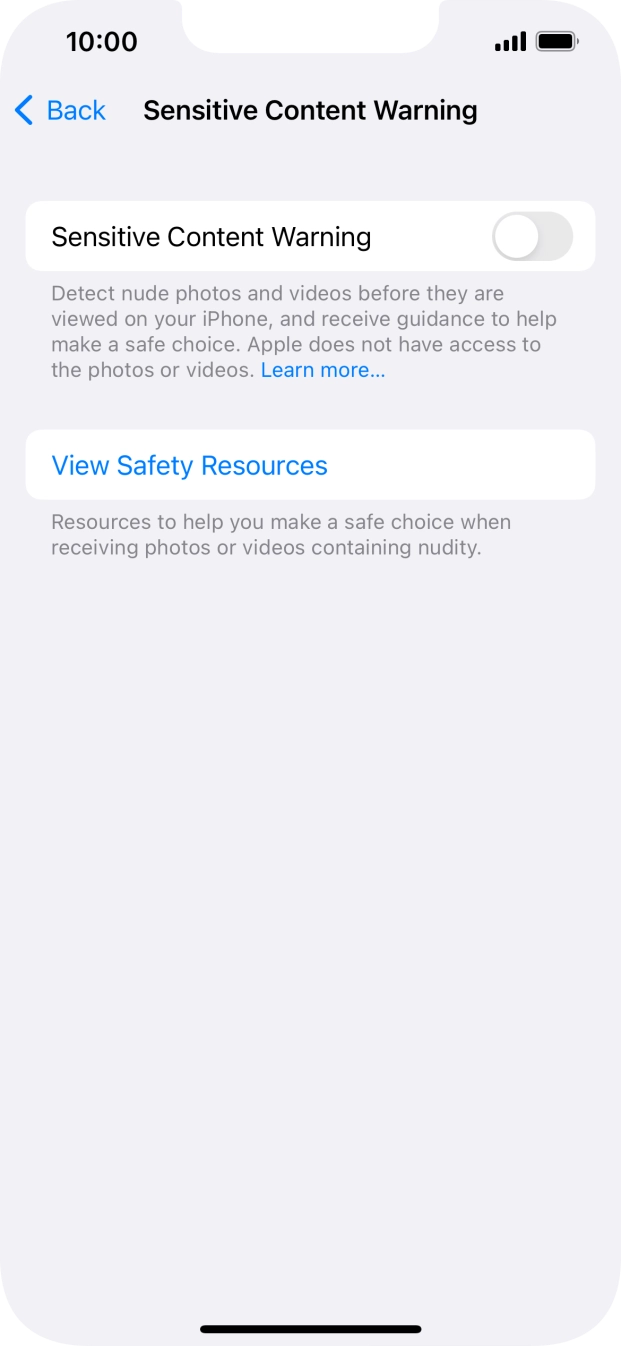 Press the indicator next to Press the indicator next to
