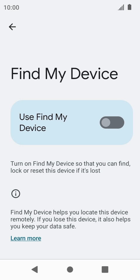 Press the indicator next to Press the indicator next to