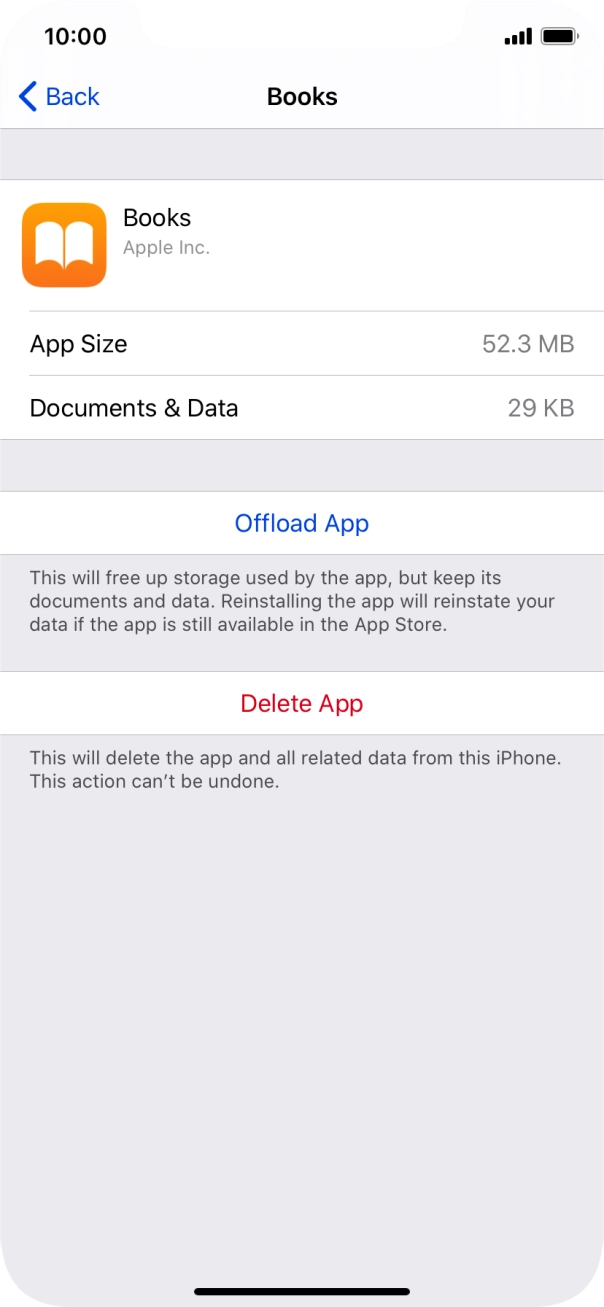 Press Offload App.