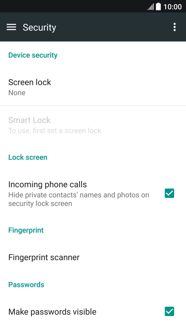 Press the Home key to return to the home screen. Press the Home key to return to the home screen.
