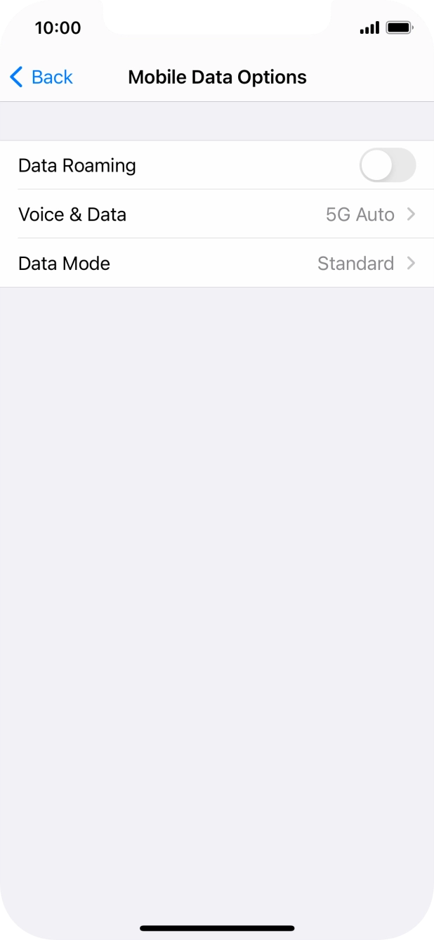 Press Voice & Data.