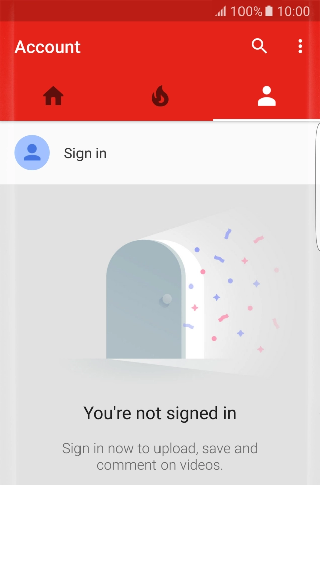 Press Sign in. Press Sign in.