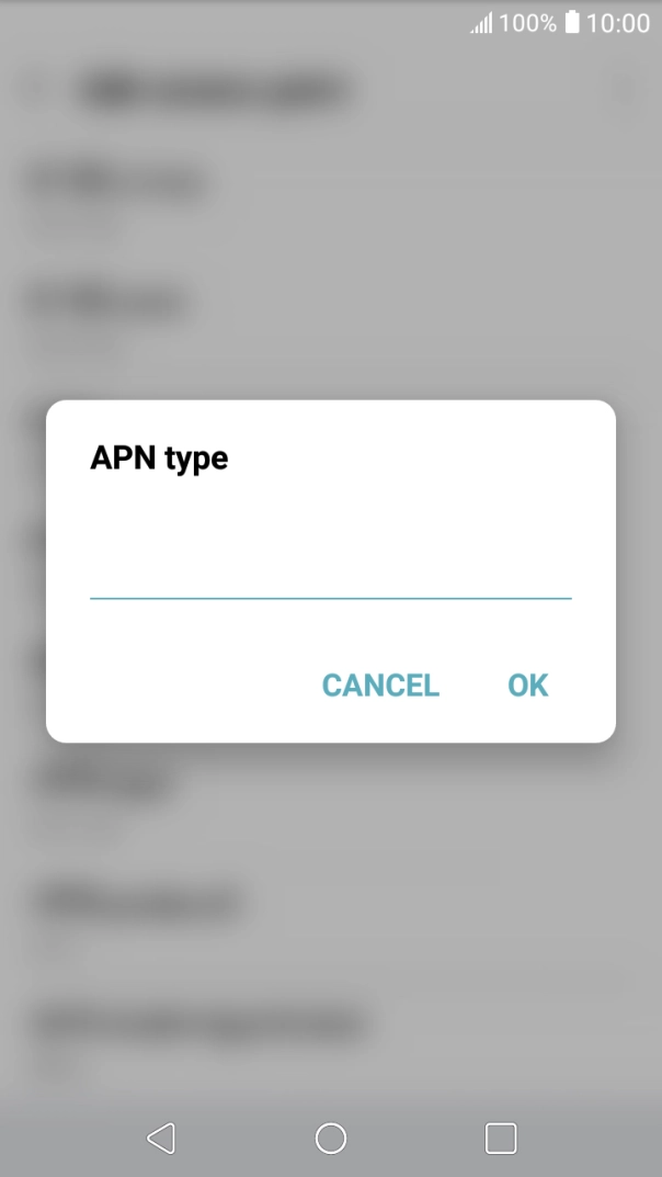 Key in mms and press OK. Key in mms and press OK.