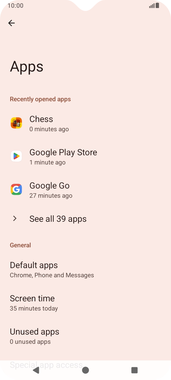 Press See all apps. Press See all apps.